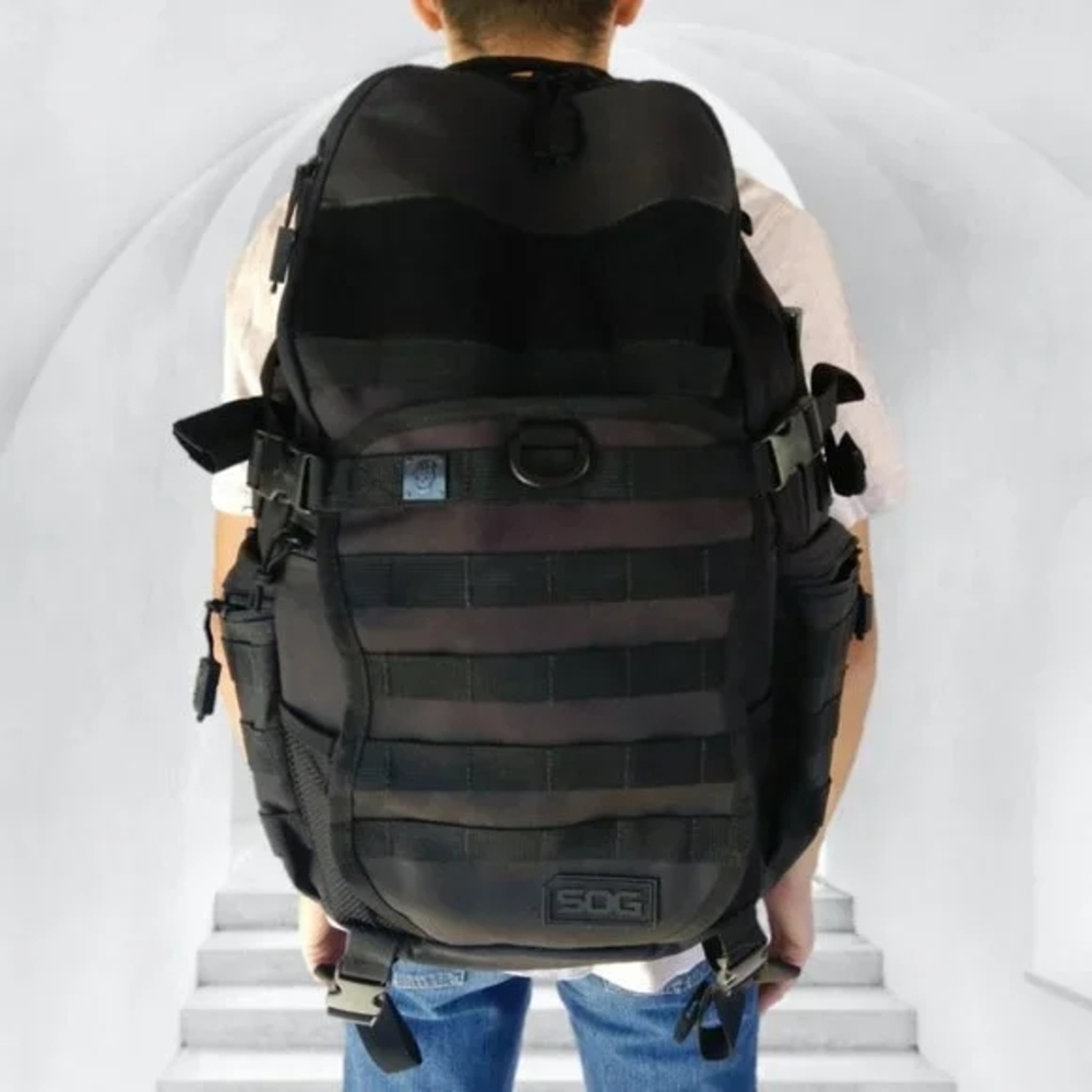 Black Opard Daypack Tactical Backpack men's outdoors urban bug out bag